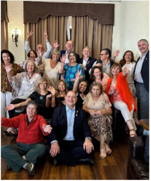 Encuentro entre los clubes hermanados Playa Ancha (Chile) Bella Vista (Chile) y Gobernador Benegas (Argentina)